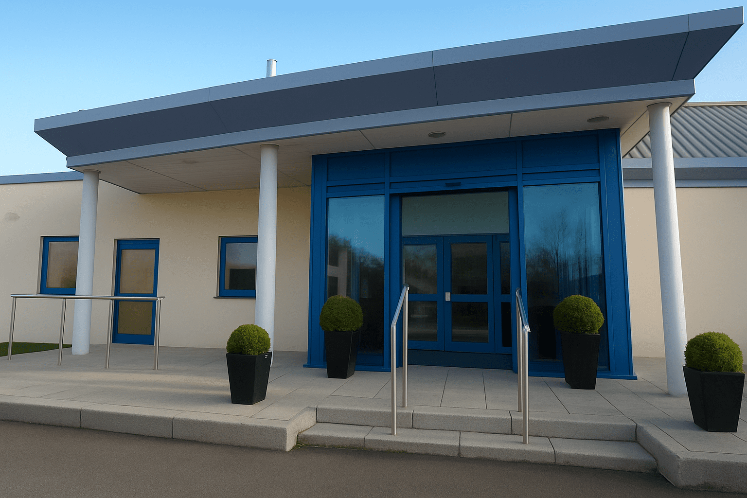 Aura Office Front entrance